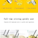 USB Rechargeable Electric Beater