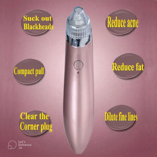 Electric Blackhead Remover Vacuum Pore Cleaner Electric blackhead remover vacuum pore cleaner for deep skin cleansing