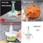 Hand-Pull Manual Food Chopper