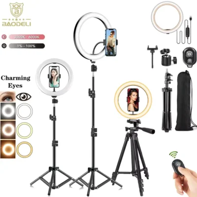 26cm LED Ring Light with Tripod