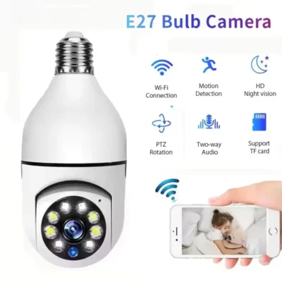 360° WiFi Bulb Camera