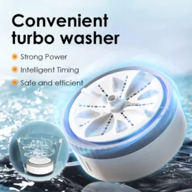 Mini Turbine Washer for Travel