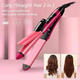 Professional 2-In-1 Hair Straightener & Curler 5